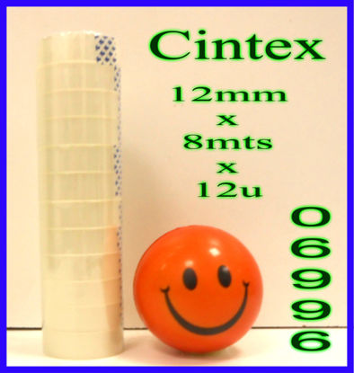 Imagen de CINTEX 12MM X8 MTS X12 UNID 5.24